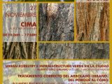 Cartel de la jornada de Arboricultura