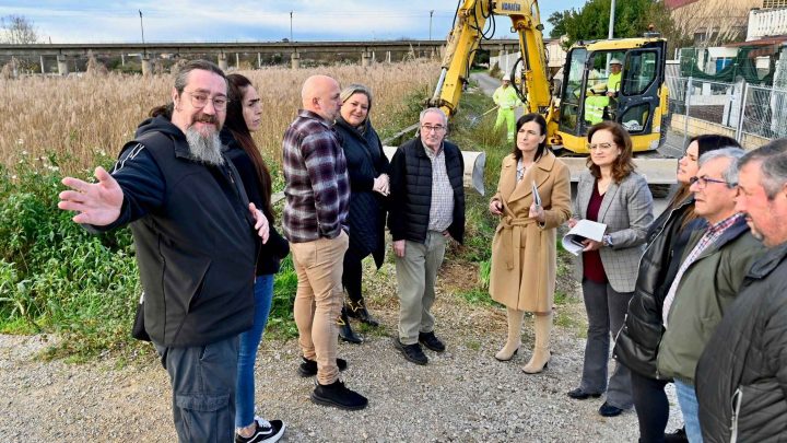 El Ayuntamiento de Santander inicia las obras del dique para evitar inundaciones en el barrio Santiago el Mayor, en Nueva Montaña