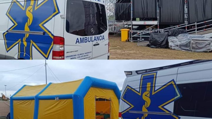 Ambulancias Mompia viaja a Valencia con ambulancias medicalizadas y elementos de excarcelación